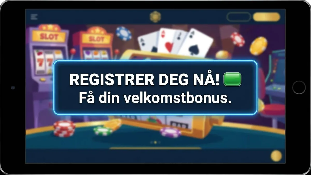 Registrer deg med bonus